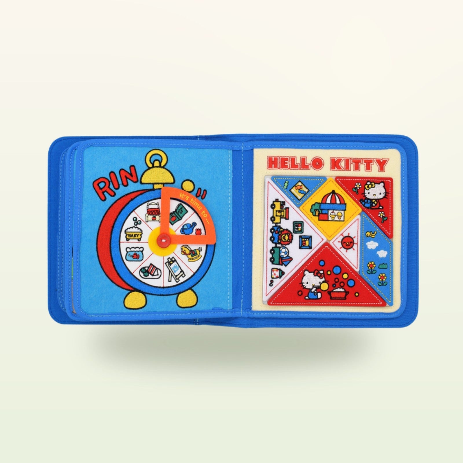 My First Book Hello Kitty (blu) + Set con zainetto