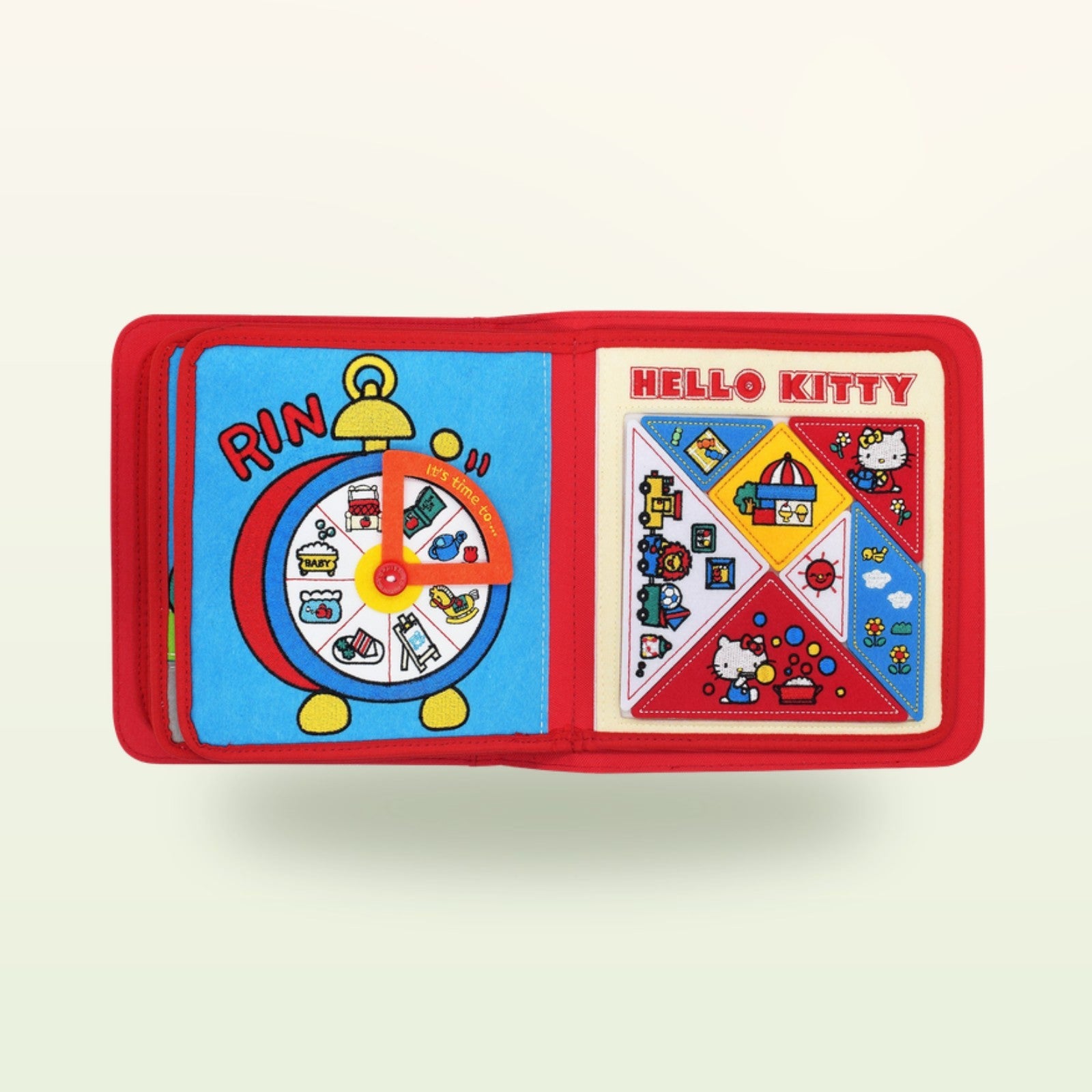 My First Book Hello Kitty (rosso) + Set con zainetto