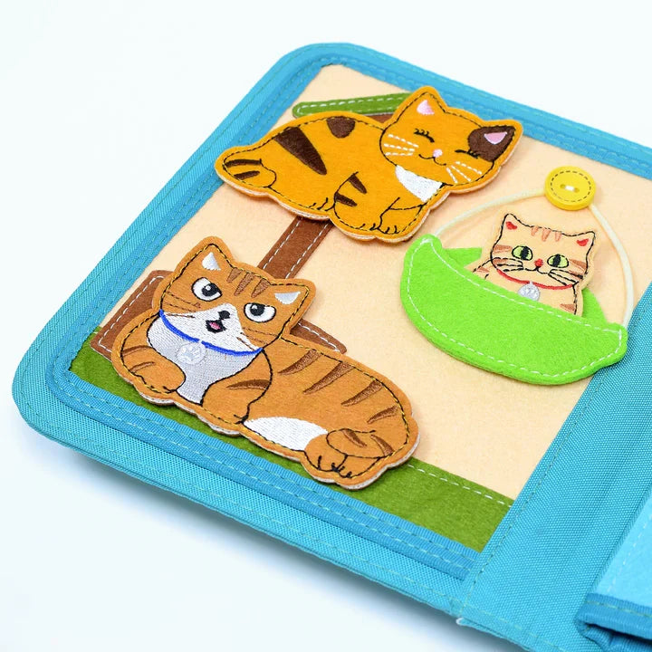 My First Book Gatto Portafortuna + Set con zainetto