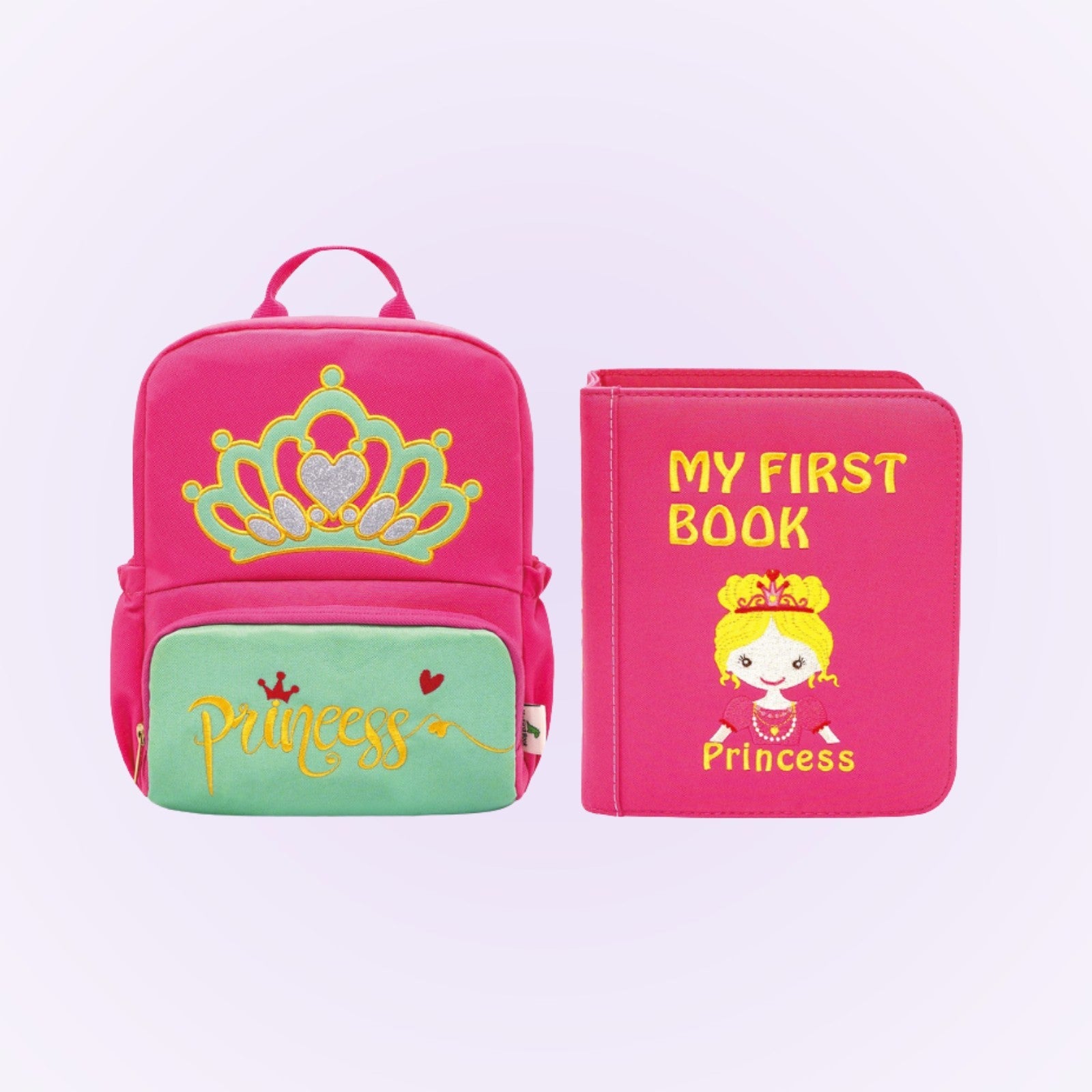 My First Book Prinzessin Quiet Book mit Rucksack Set