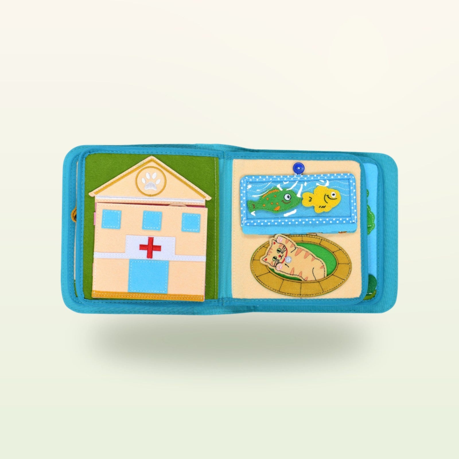 My First Book Gatto Portafortuna + Set con zainetto