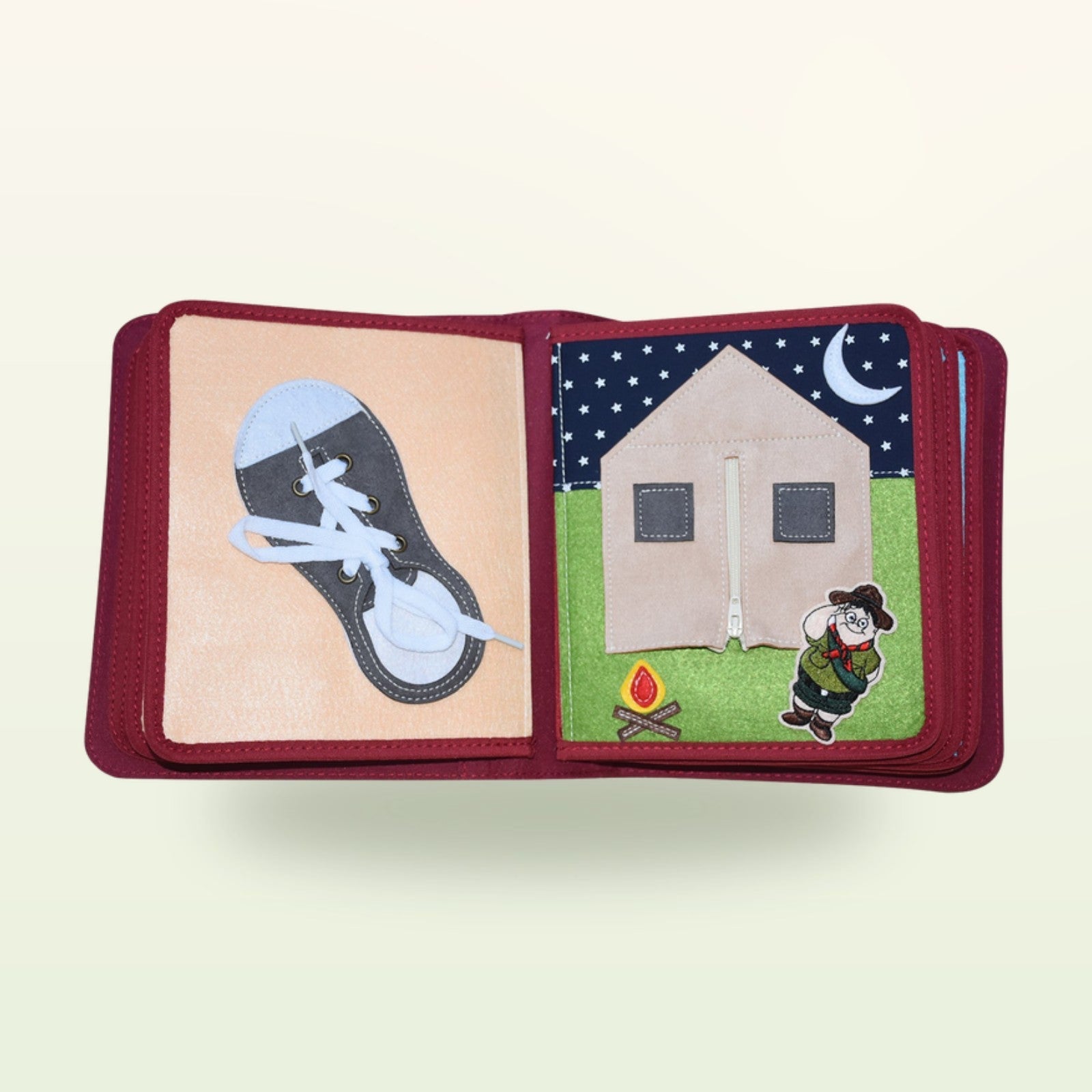 My First Book Everyday Life (Red) + Backpack Set