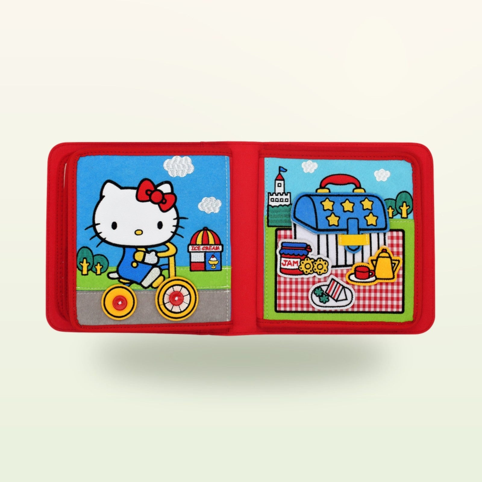 My First Book Hello Kitty (rosso) + Set con zainetto