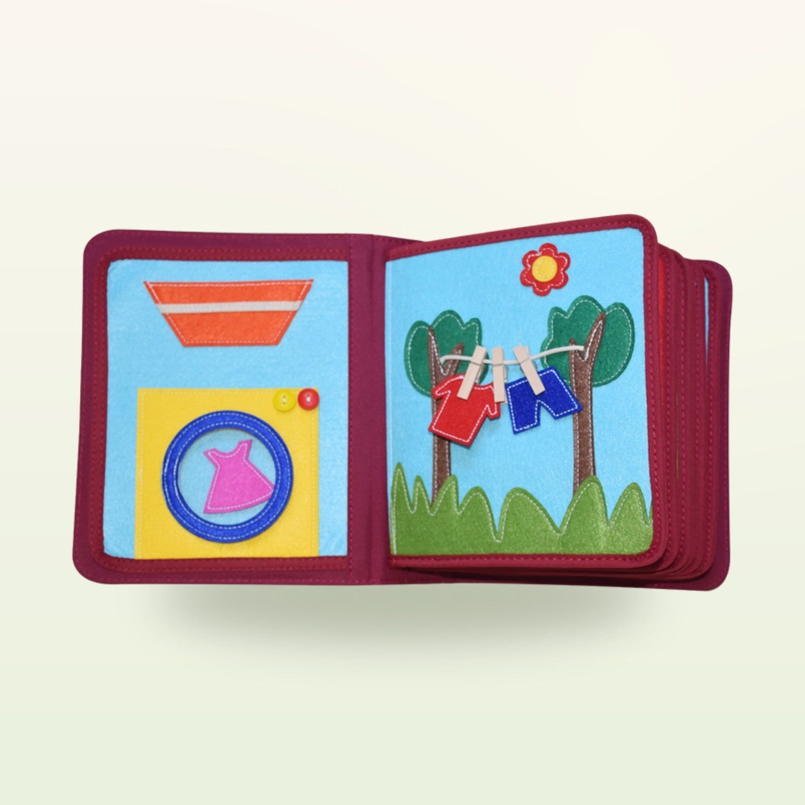 My First Book Everyday Life (Red) + Backpack Set