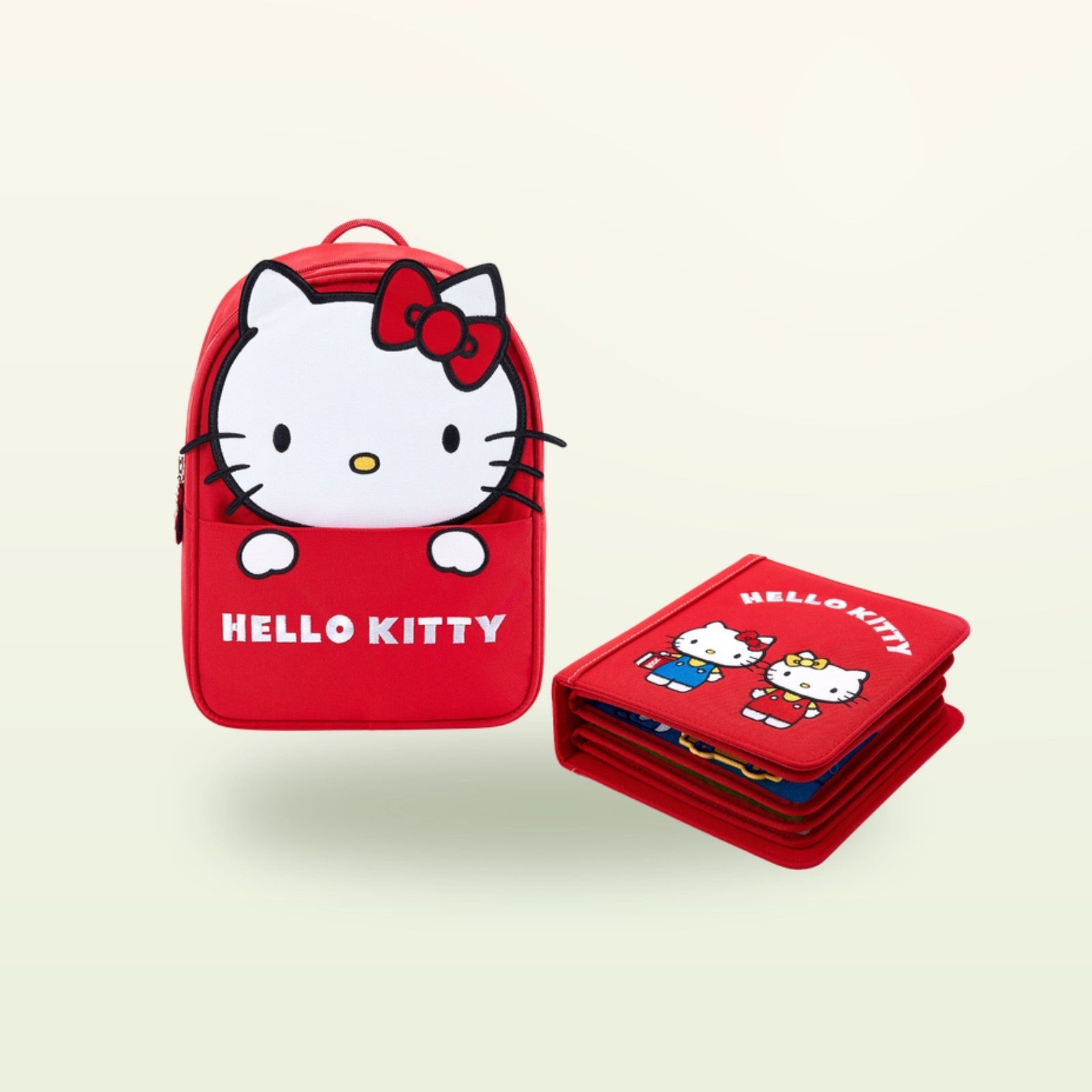 My First Book Hello Kitty (rosso) + Set con zainetto