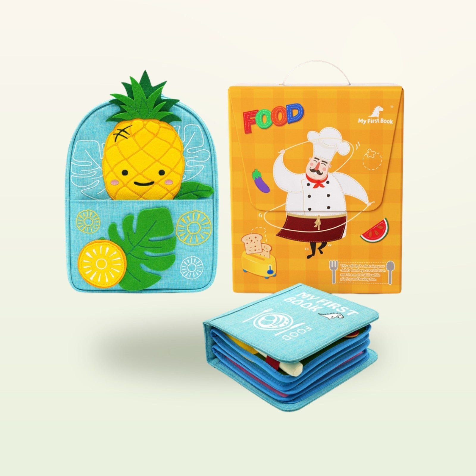 Kleine Feinschmecker (hellblau) Geschenkverpackung