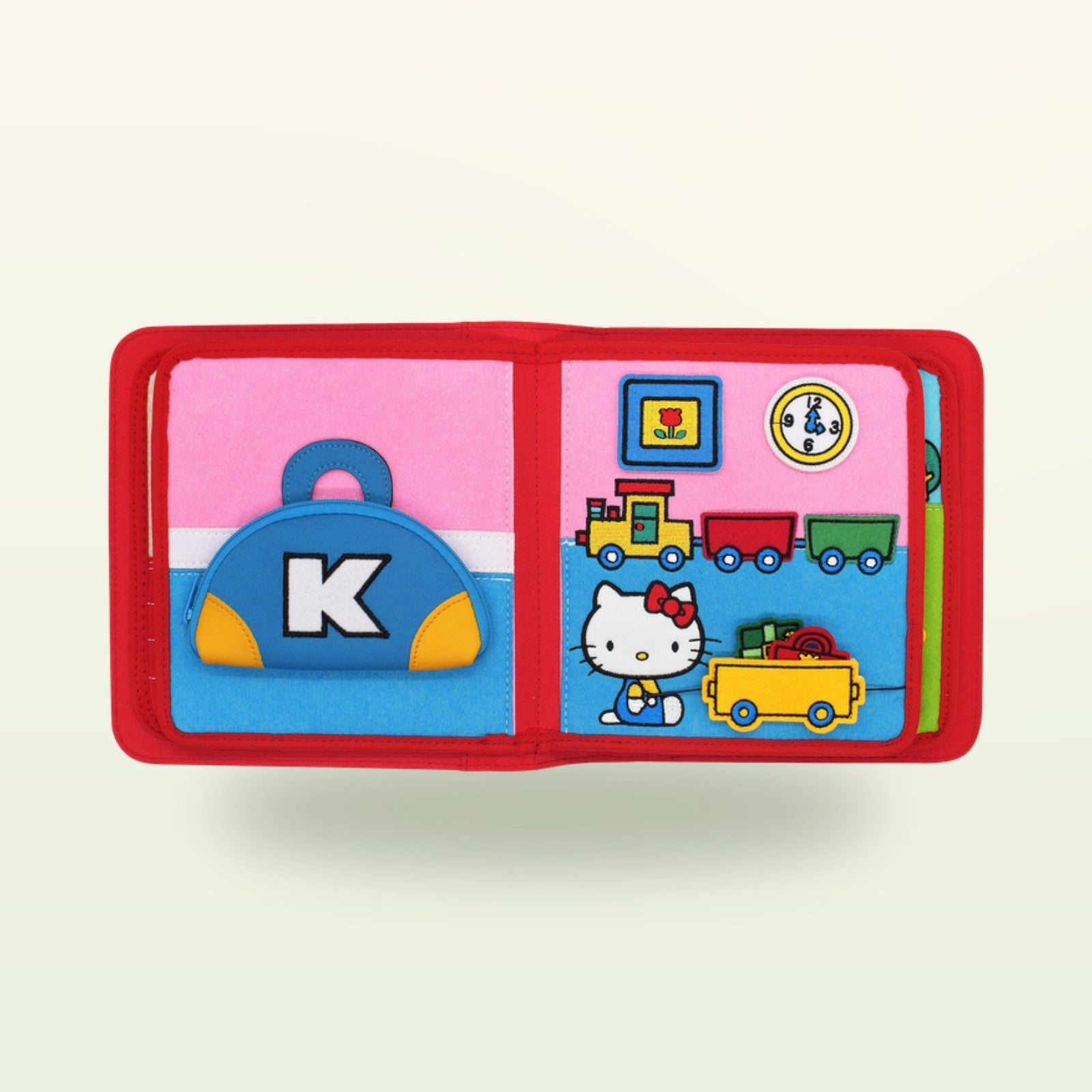 My First Book Hello Kitty (rosso) + Set con zainetto