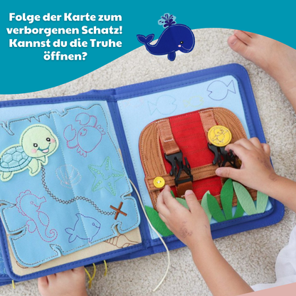 Quiet Book sott'acqua con zaino incluso