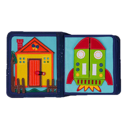 Quiet Book Space con zaino incluso