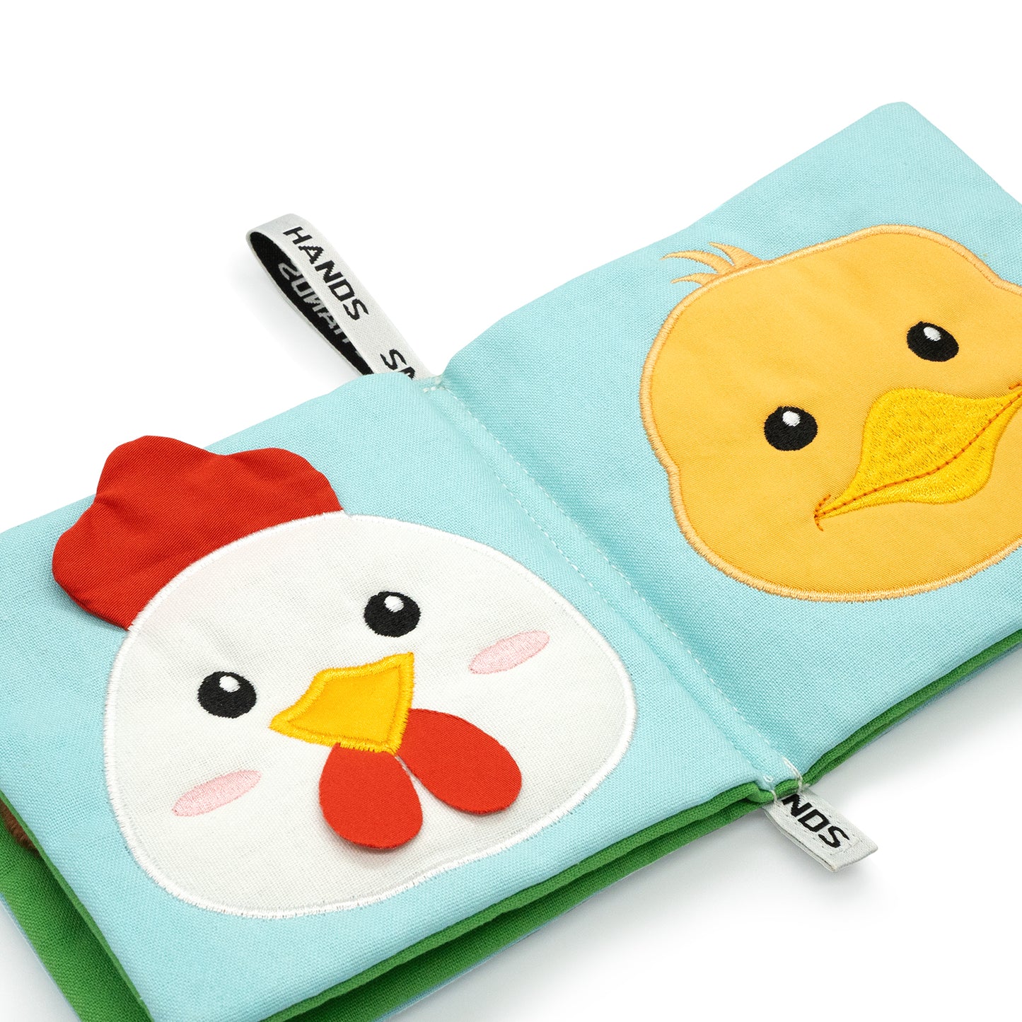 Libro tattile 0-12 mesi - Small Hands Farm