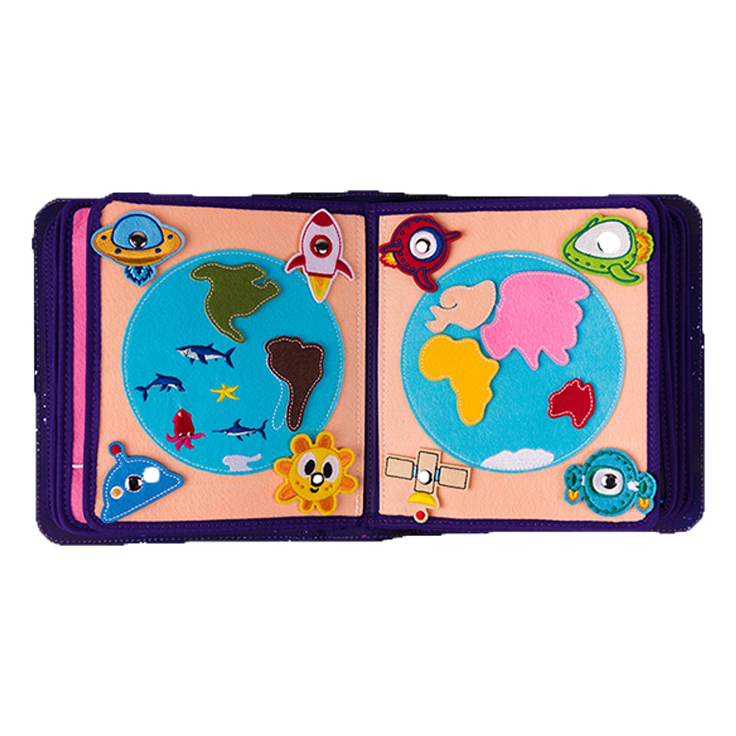 Quiet Book Space con zaino incluso