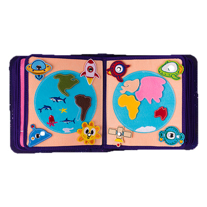 Quiet Book Space con zaino incluso