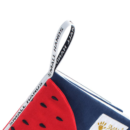 Libro tattile 0-12 mesi - Piccole mani Frutti colorati