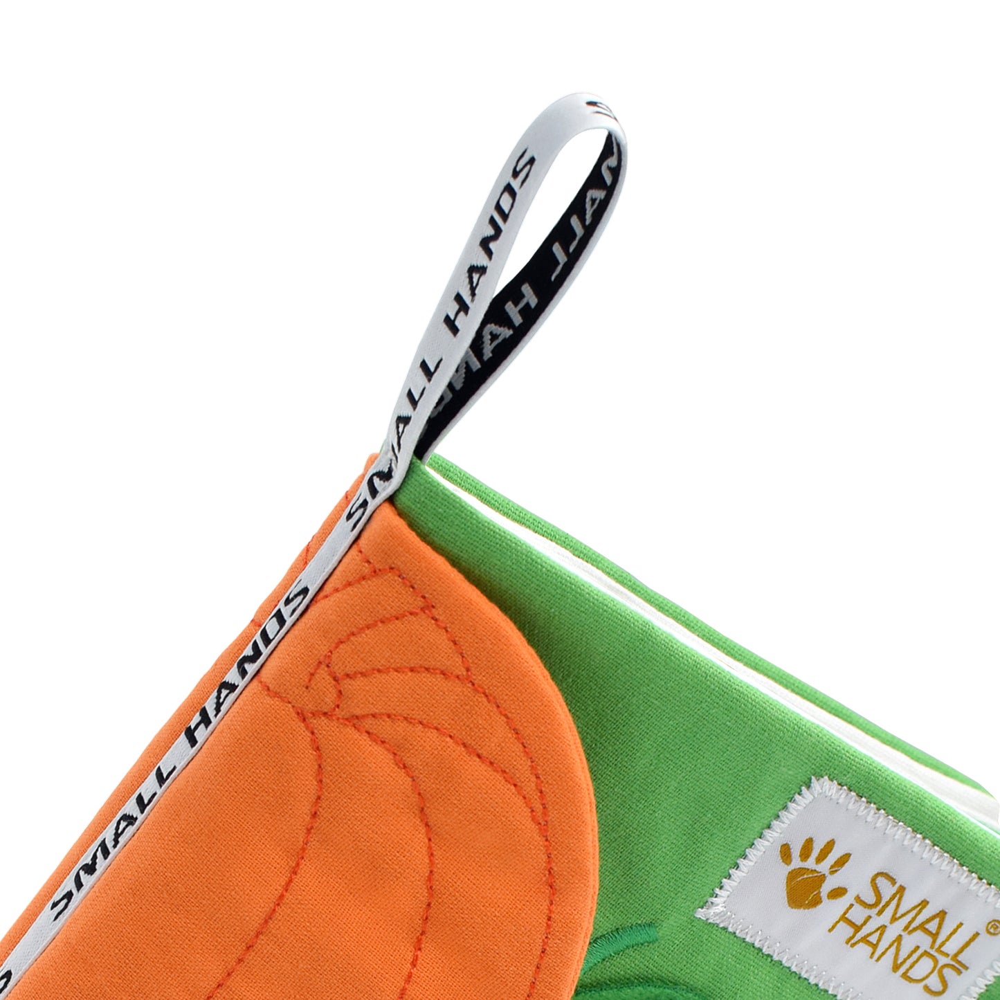 Libro tattile 0-12 mesi - Verdure con le mani piccole