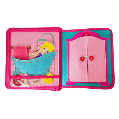 Quiet Book Princess con zaino incluso