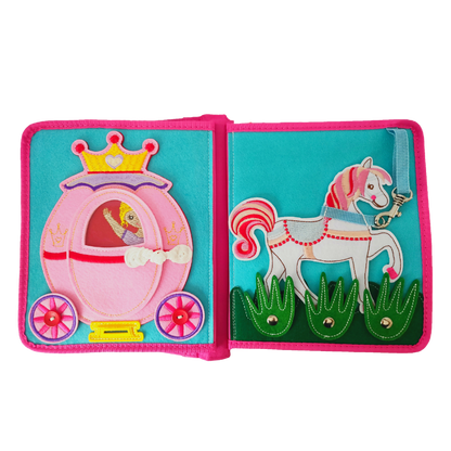 Quiet Book Princess con zaino incluso