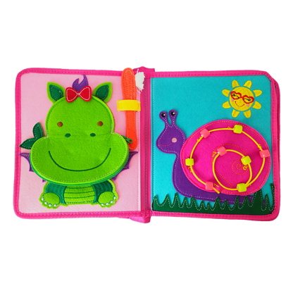 Quiet Book Princess con zaino incluso