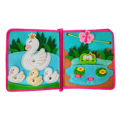 Quiet Book Princess con zaino incluso