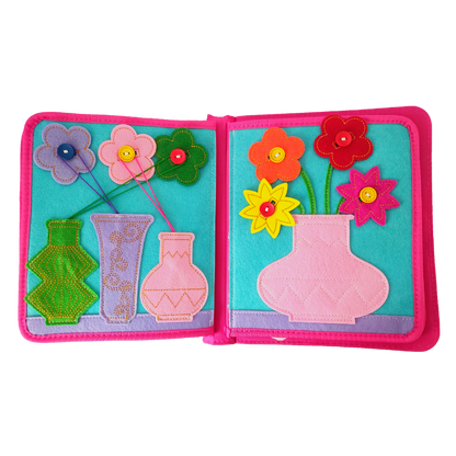 Quiet Book Princess con zaino incluso