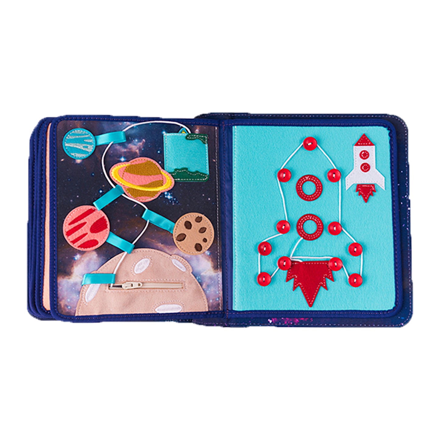 Quiet Book Space con zaino incluso