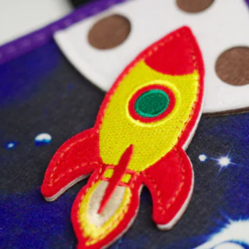 Quiet Book Space con zaino incluso